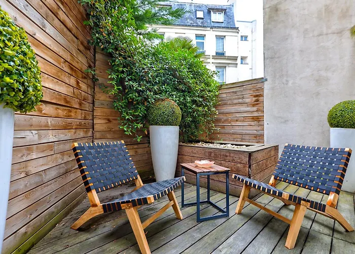 Chic Terrasse A 5min Des Champs-elysees With Ac